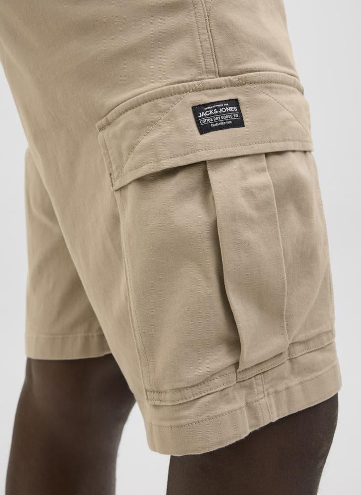 JACK & JONES Jpstcole Pocket Detail Cargo Shorts  - Image 3