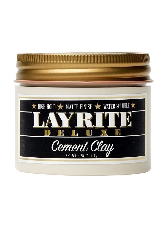 Layrite - Cement Hair Clay, 4.25 Ounce - Image 1