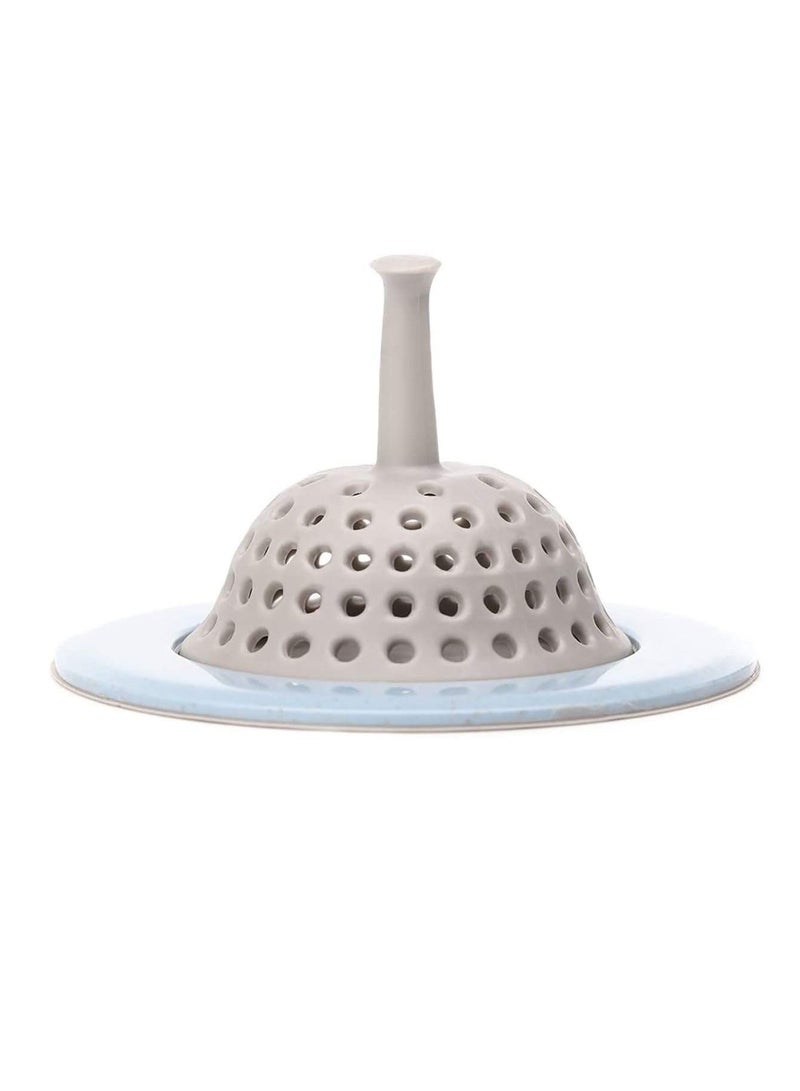 Y&D 4 Packs Kitchen Sink Strainer Stopper Kit Silicone Drain Good Grips Large Wide for Shower Hair Catcher Cover  - Image 3