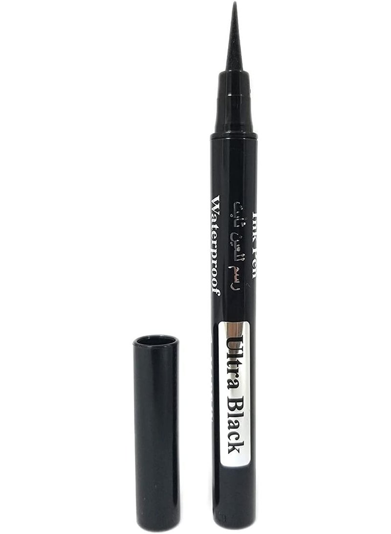 Jessica Eyeliner Ink Pen Waterproof Ultra Black