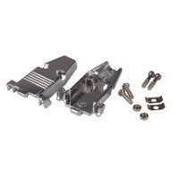 PC Accessories - Connectors Pro DB9 Metal Hood Back Shell DB-9 with Short Screws, 10-Pack for DB9 Male Female Connectors - Image 5