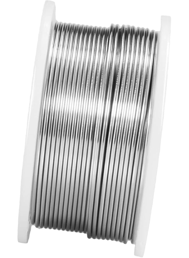 Solder Wire 1.00mm 100g with Tin Lead Sn63/Pb37 Flux Rosin Core, Electronics Smartphones Mobile Tablets Soldering Wire Reel (1.0mm Diameter)
