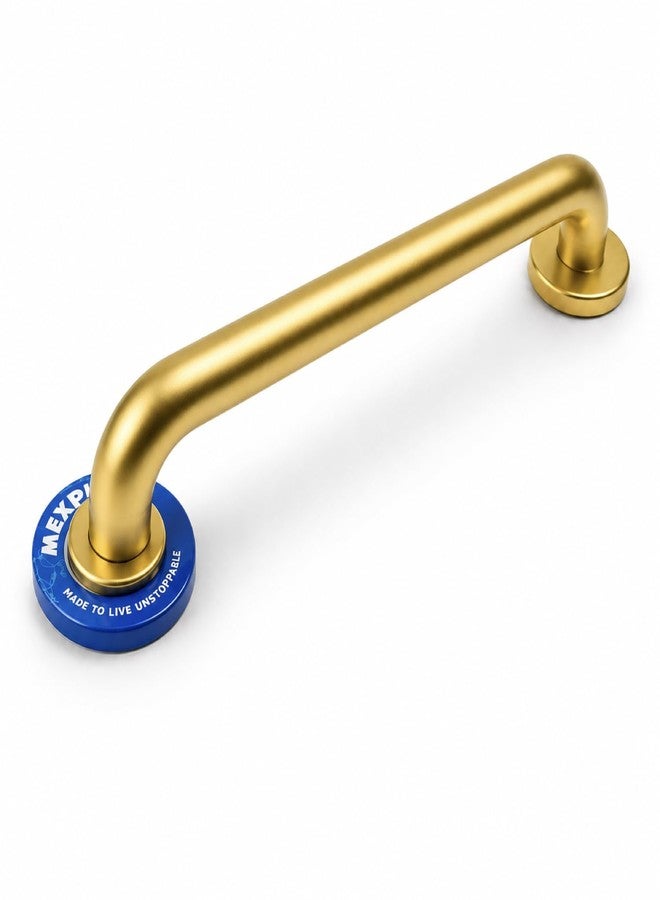 MEXPLE TeXXa12G Stainless Steel Grab Bar for Bathroom | Heavy-Duty Wall Support Handle for Elderly & Safety | Anti-Rust, Anti-Slip Grip | Ideal for Toilet, Shower & Home Safety (12 Inch) - Image 1
