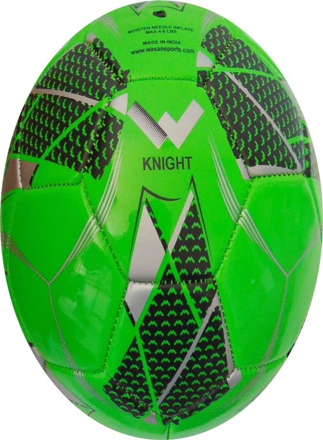Wasan Knight Football Size 5 (Green), Football for Training| Match| Sports |Practice | Indoor & Outdoor| Durable & Water-Resistant Soccer Ball for Youth, Men, Adult - Image 5