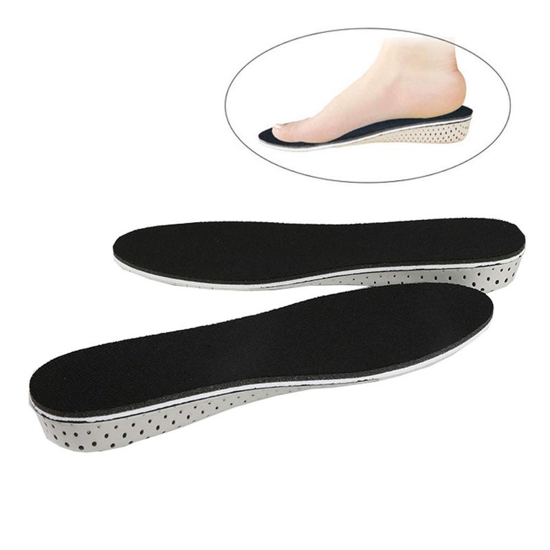NATUWORLD 1 Pair Height Increase Shoes Insole Breathable Memory Foam Height Increase Insole Invisible Increased Heel Lift Shoe Insoles for Women Men - 2.3cm - Image 3
