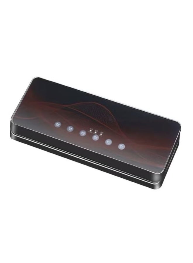 ارواق آلة تغليف الطعام بالتفريغ - تغليف الطعام تلقائيًا ويدويًا للأطعمة الجافة والرطبة، تعبئة مفرغة من الهواء بلمسة واحدة، ختم بعرض 30 سم، شفط قوي 65 كيلو باسكال، آلة حفظ طعام كهربائية، لون أسود - Image 1