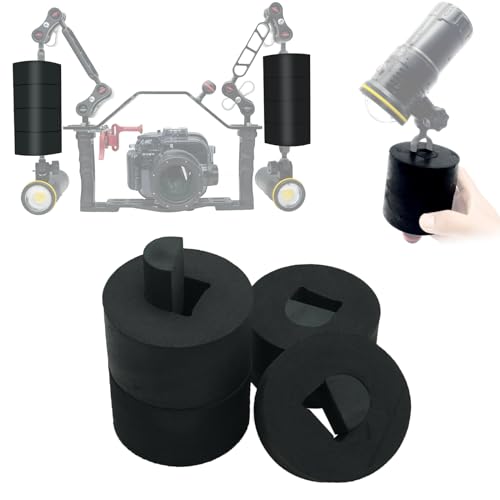 nitescuba FAXS Jumbo Float Kit Buoyancy Underwater Float for Ultralight/INON/Sea&Sea/WEEFINE/Seafrogs Arms(Light arm not Included) - Image 1