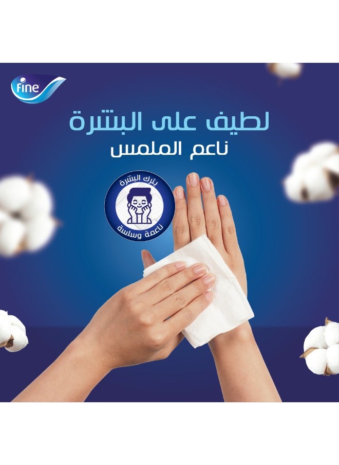 Fine Classic Sterilized 2 Ply Facial Tissue 80 Sheets Pack of 6  - Image 3