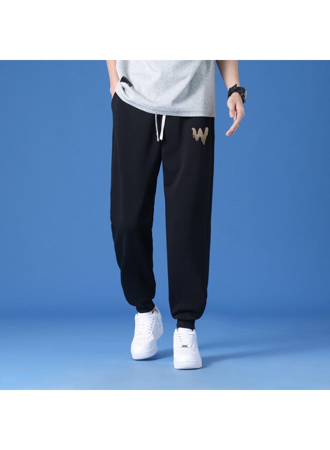 Baleno Men's Pants Summer Trendy Fashion Drop-crotch Sweatpants Thin Versatile Loose Casual Joggers With Cuffed Ankles - Image 5