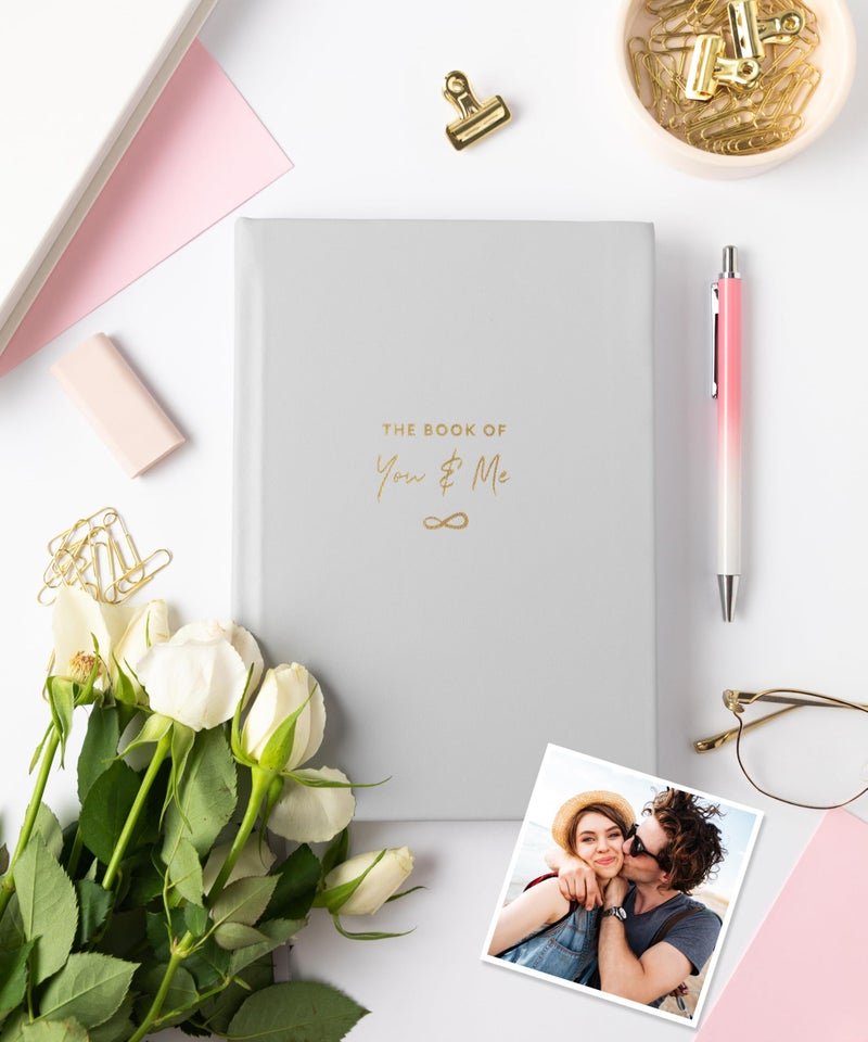 Lamare Lamare Couples Journal – Couples Adventure Book 365 Days of Questions Relationship Journal – Date Book for Couples Book – Cute Couples Gifts Workbook, Anniversary & Wedding Gifts Journal  - Image 1