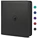 Fabmaker Premium Zip Card Binder 12 Pocket Fabmaker 912 Pockets Trading Card Binder PU Zipper Card Collection Album Sturdy SideLoading Card Book Holder for Game Sports Cards Black - Image 3