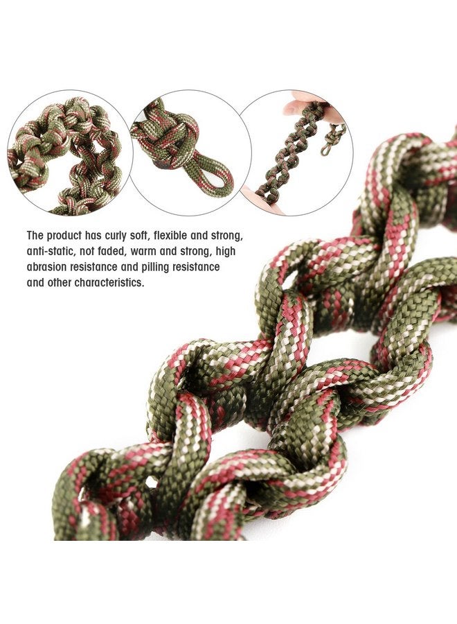 FiveBull 2 Pcs Reptile Vines for Climbing Bendable Jungle Vines Made of Handmade Umbrella Cord Weaving Rope Decor with 3 Suction Cup Accessories for Chameleon Crab Lizards Snakes Gecko Frog Hermit Crab - Image 3