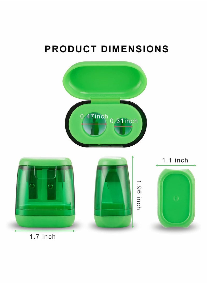Y&D - 4 Pcs Pencil Sharpener Manual Sharpeners Bulk - Image 1
