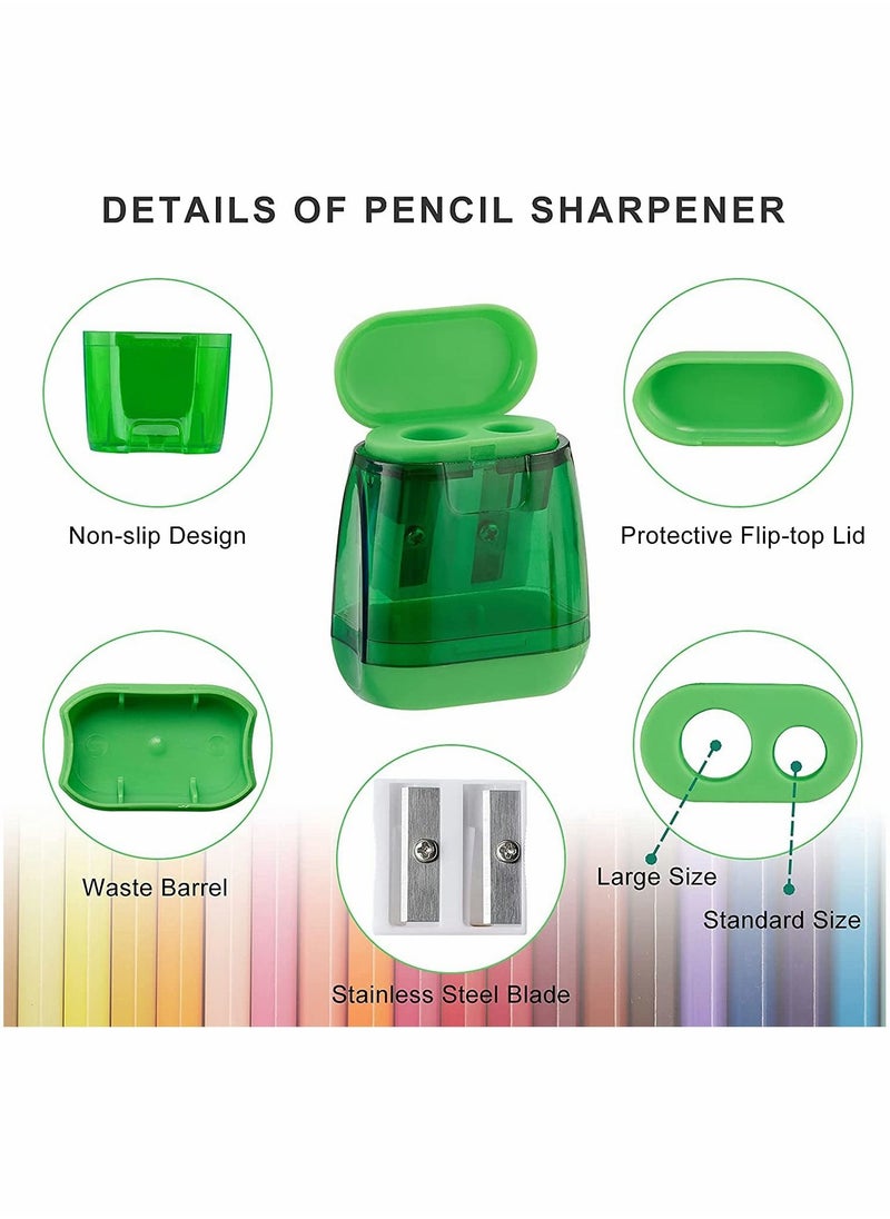Y&D - 4 Pcs Pencil Sharpener Manual Sharpeners Bulk - Image 1