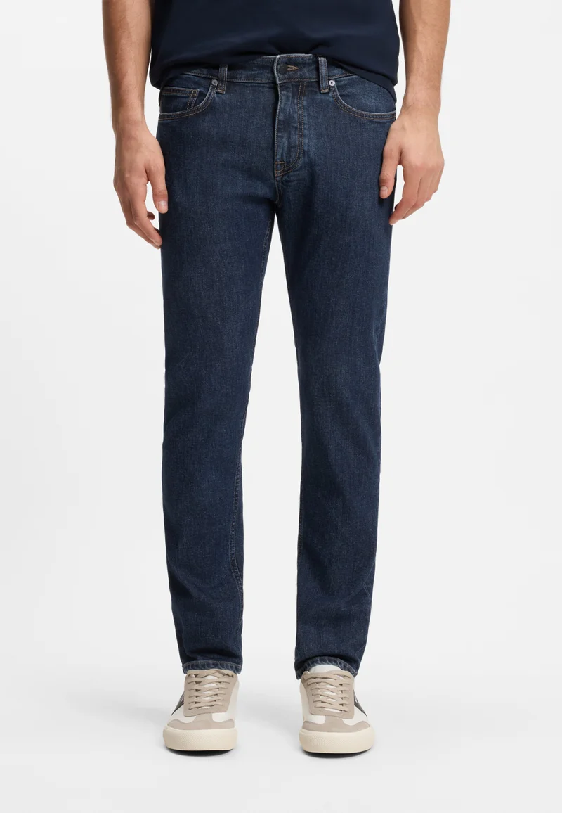 BOSS Delaware slim-fit jeans in comfort-stretch denim