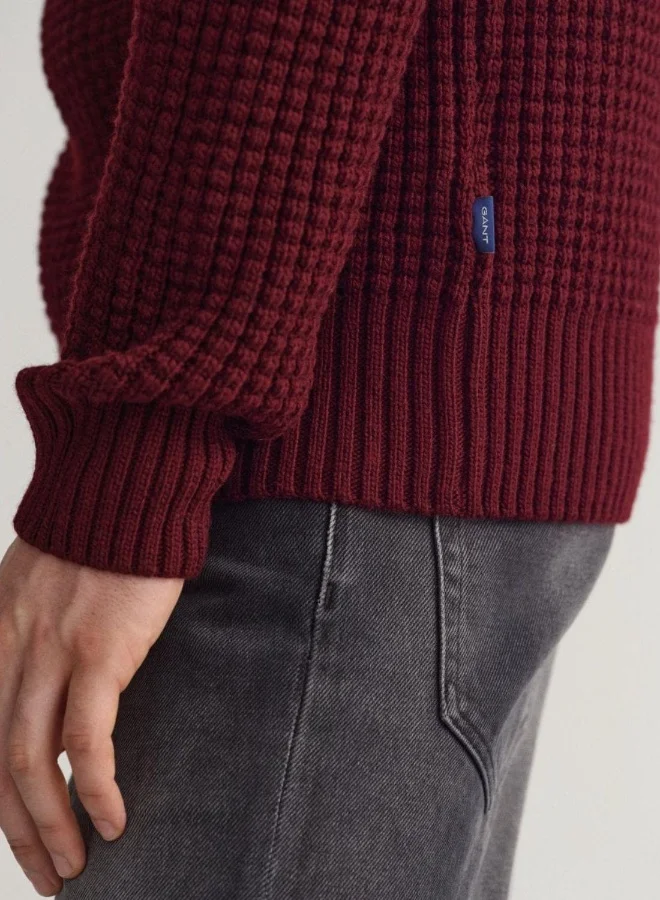 GANT Gant Textured Rollneck Sweater