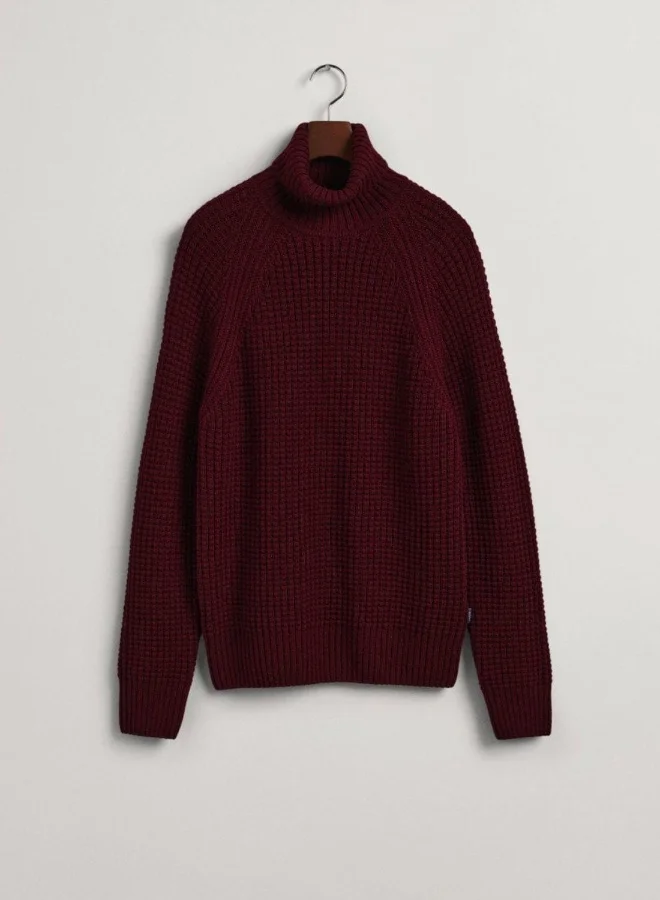 GANT Gant Textured Rollneck Sweater