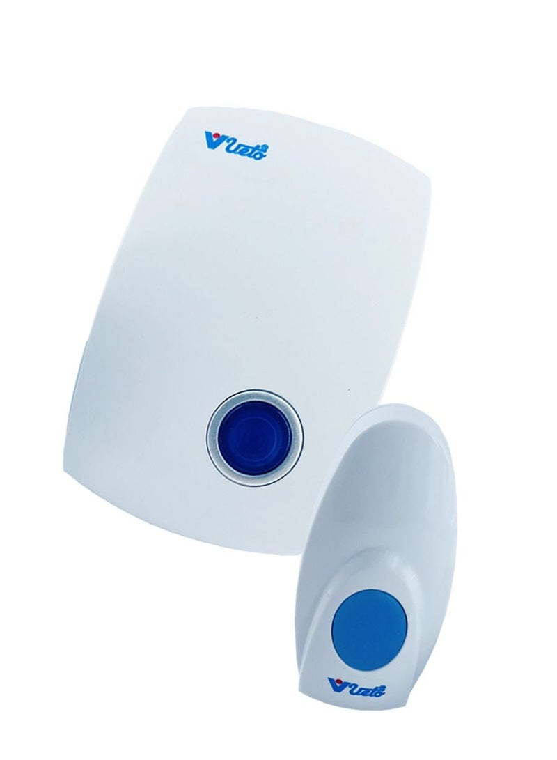 Veto جرس باب لاسلكي، جرس باب مقاوم للماء مع 36 لحن وضوء فلاش - Image 2