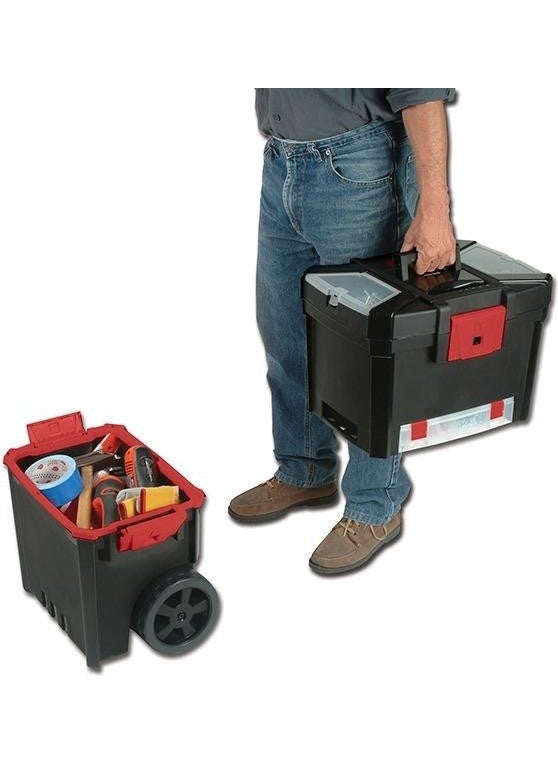 Keter Hammer Mastercart 2 Tier Tool Crate  - Image 2