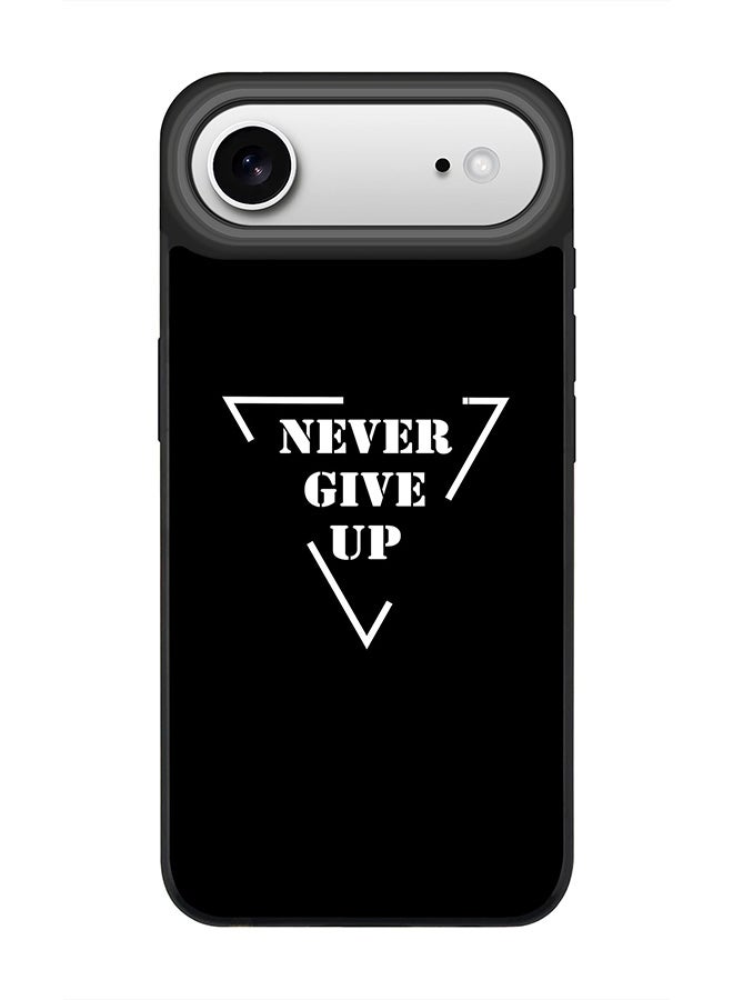 Stylizedd iPhone Air Case, [Compatible with MagSafe] Slim Magnetic cover Phone Case iPhone Air -Never give up - Image 1