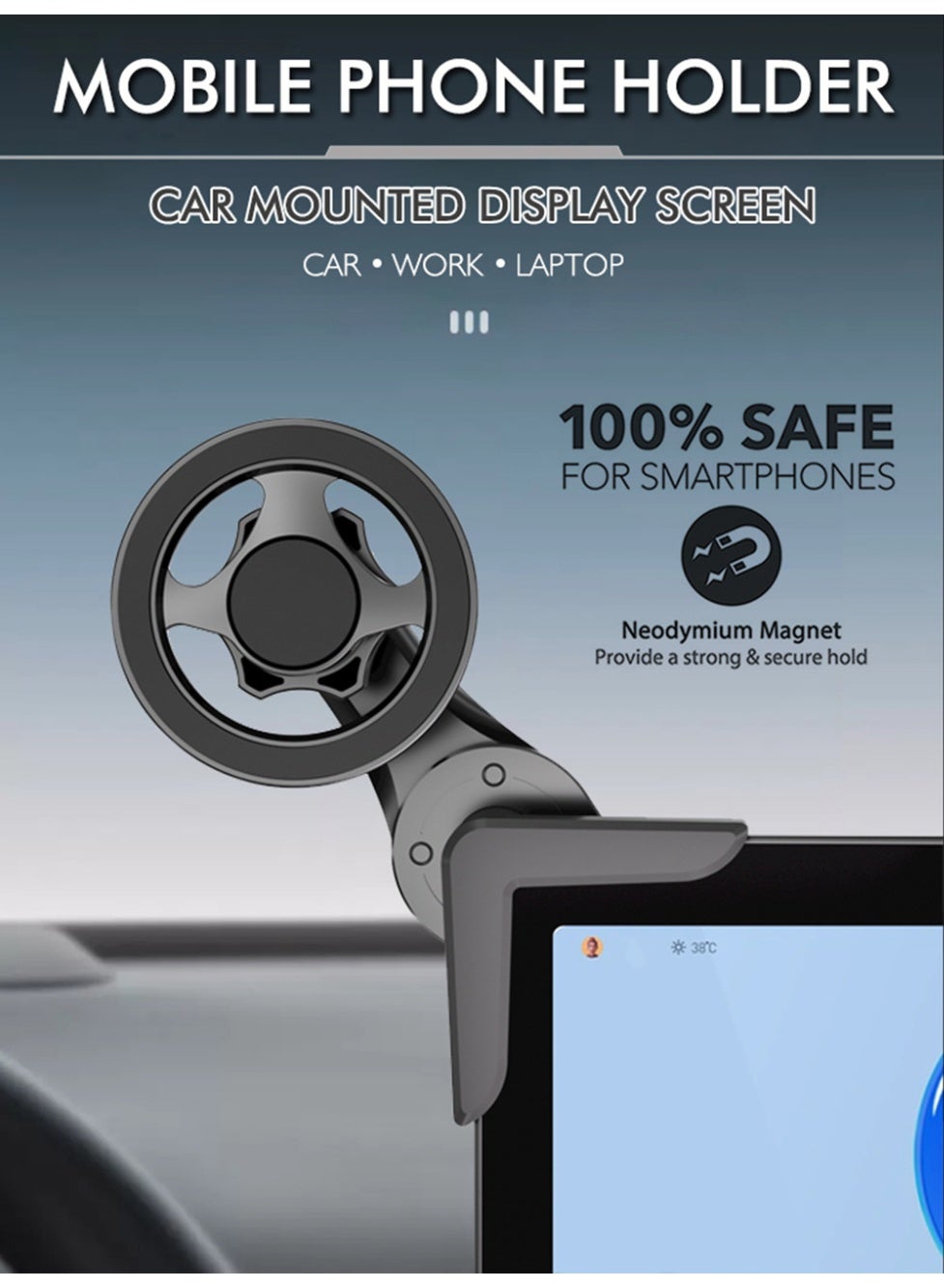 Soofam Soofam Magnetic Phone Holder For Tesla magnetic ZDEC78948193F4097297CZ