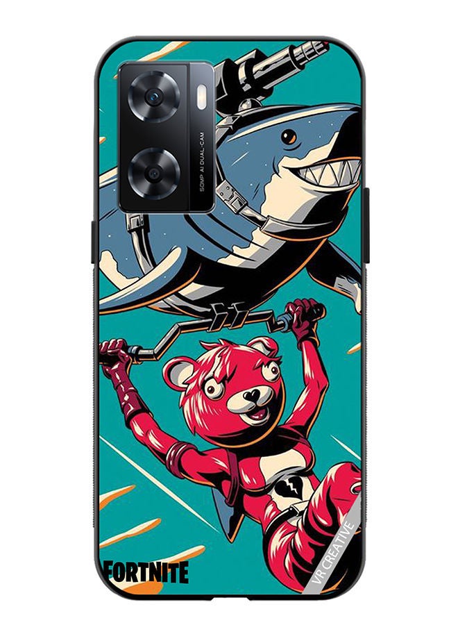 VR CREATIVE Protective Case Cover For OnePlus Nord N20 SE Fortnite Poster Design Multicolour - Image 1