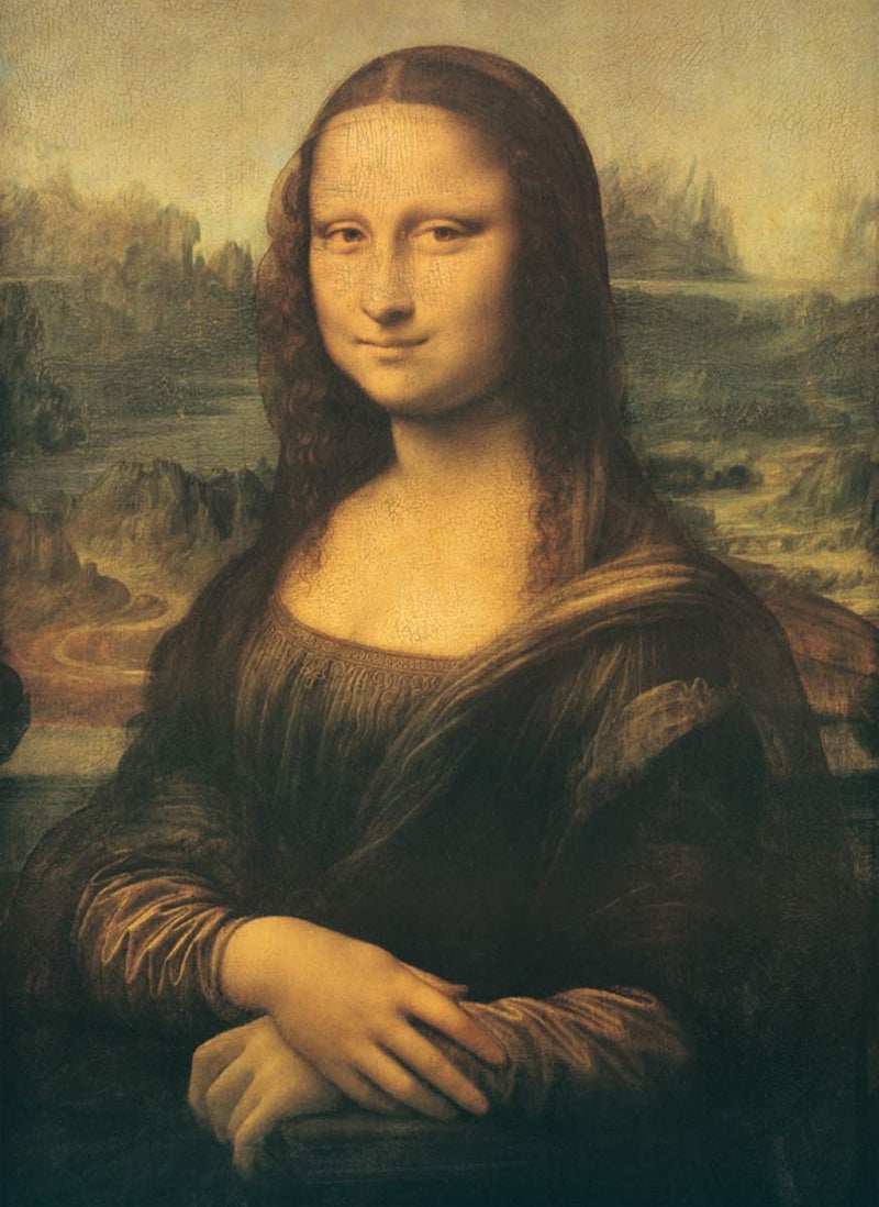 eurographics يورو جرافيكس مونا ليزا بواسطة ليوناردو دا فينشي 1000 قطعة لغز 60001203 - Image 3