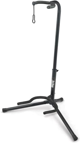 OnStage XCG4 Black Tripod Guitar Stand, Single - Image 1