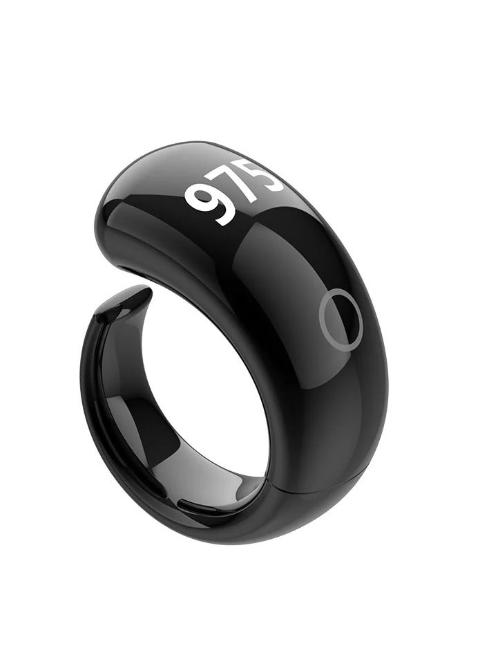 SH PROTECT TOUCH - Zikr Ring Smart Tasbeeh Counter,Prayer timing reminder,OLED display,IPX67 Waterproof, wireless charging, touch buttons, and Five(5) interchangeable sizes - Image 1