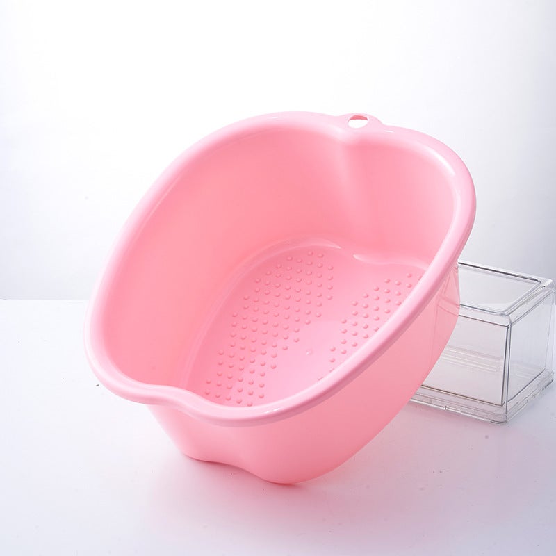 Thickened Massage Foot Bath Bucket Plastic Spa Foot Bath Foot Massage Apple-Shaped Foot Bath Bucket Foot Bath - Image 3