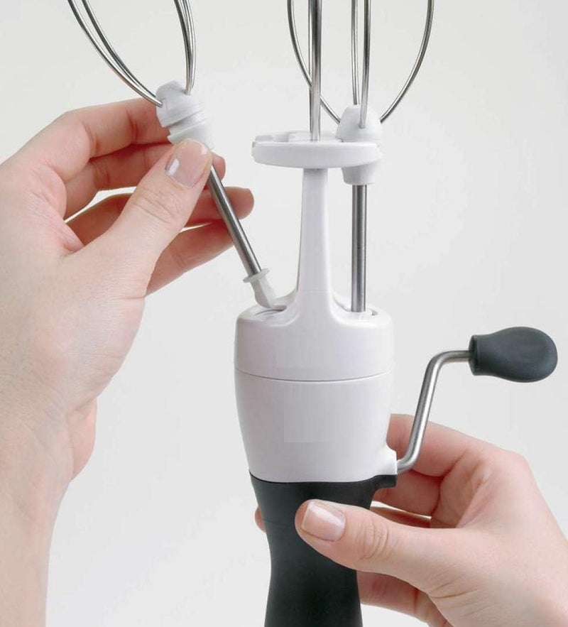 Makekartz.com Makekartzcom NonElectric Hand Beater for Whipping CreamEgg Beater Cake Whisker Lassi Butter Milk Maker Coffee Blander Liquidizing Churning Machine Plastic ManualMulticolor - Image 3