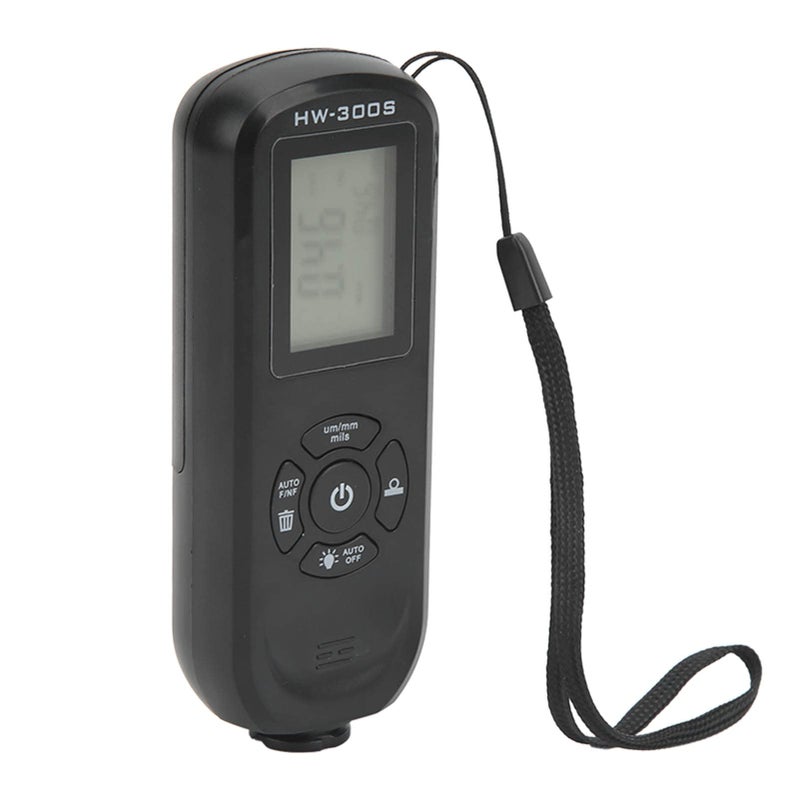 Digital Paint Coating Thickness Gauge Handheld Meter In Black - Image 3