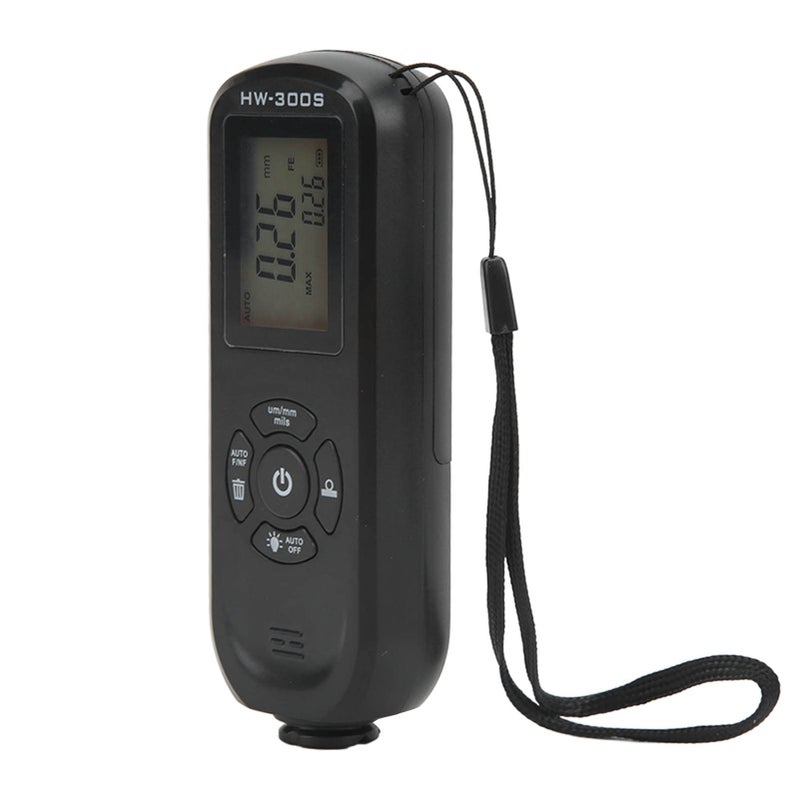 Digital Paint Coating Thickness Gauge Handheld Meter In Black - Image 5