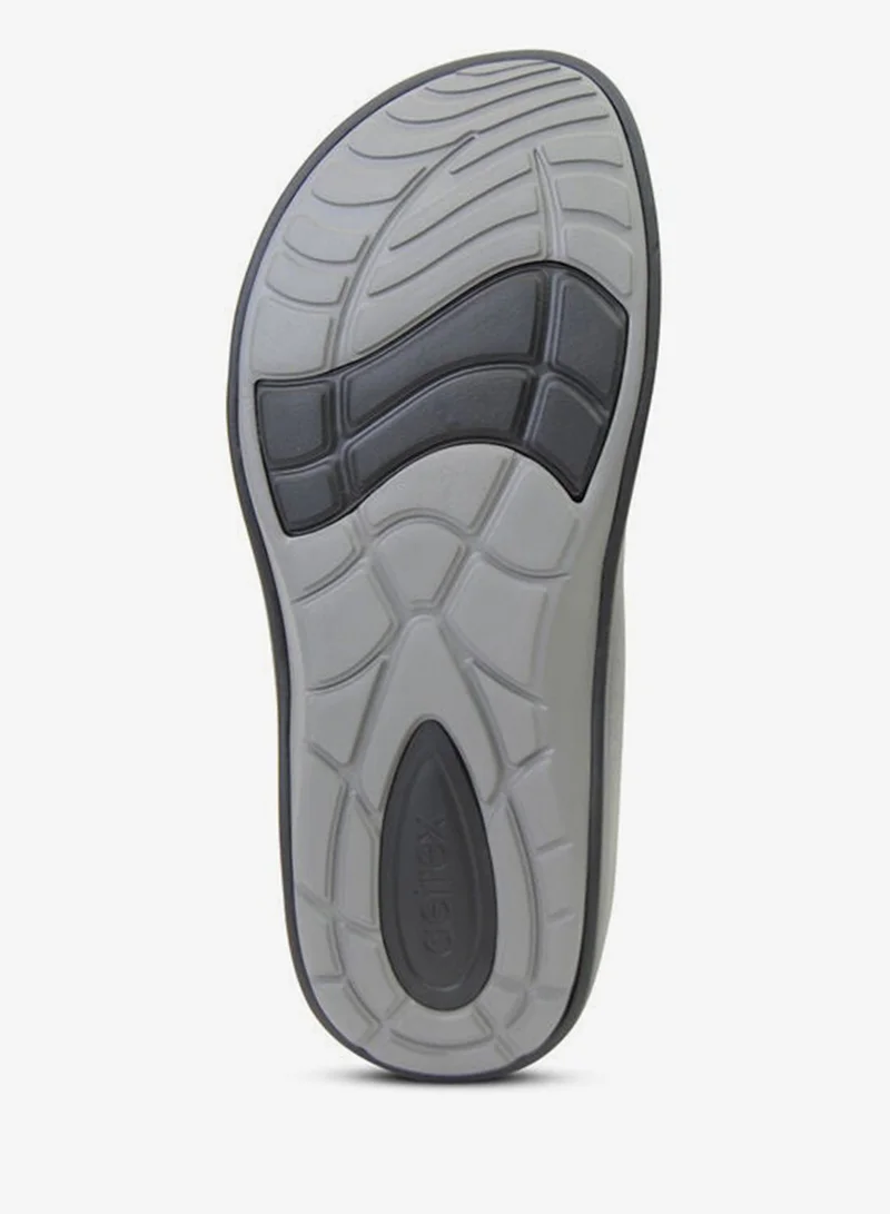 aetrex  Maui Orthotic Flips Men Black for Men | Best Price UAE