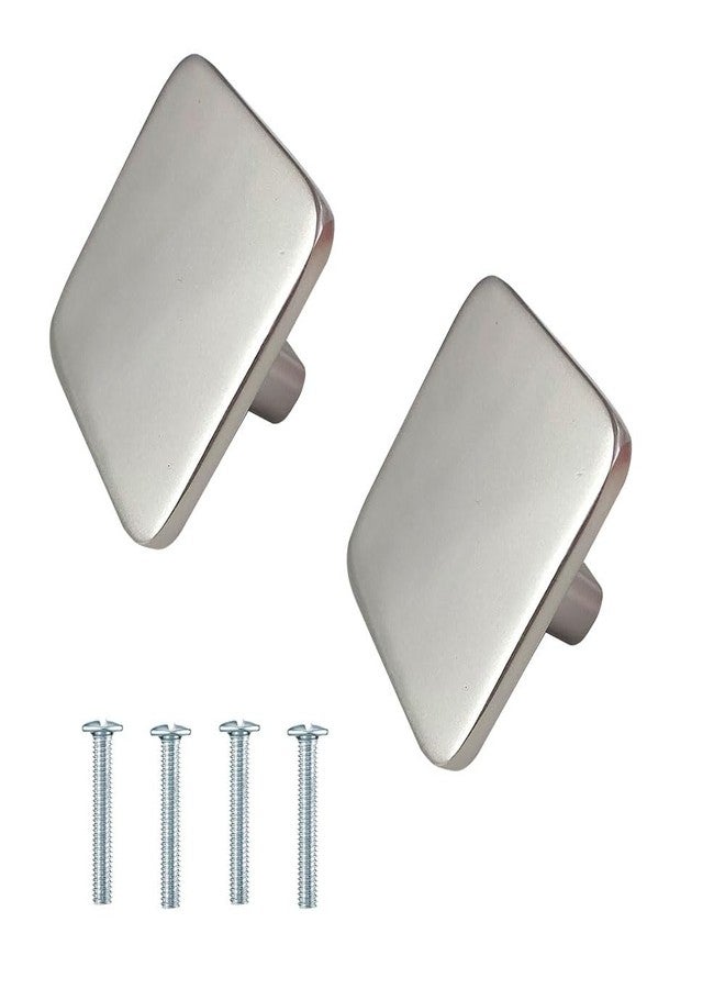 VOLO® Antique Brass Cabinet Knob Pull Handle (Big Square)(Pack of 2 Pcs.) - Image 1