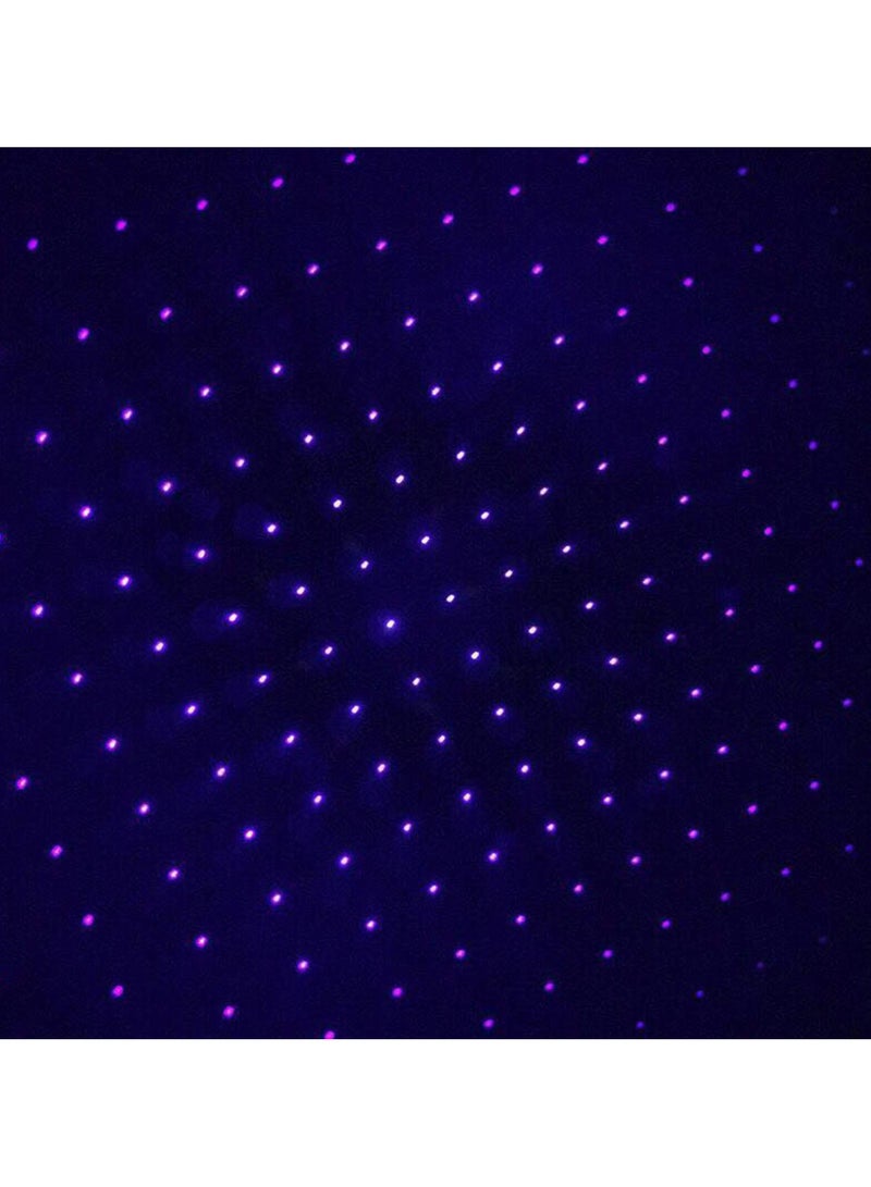 Generic Car Mounted Usb Star Projector Night Light, 360 ° Adjustable Romantic Starry Sky Projector Car Light, Portable Interior Decoration Car Roof Light Suitable For Bedroom, Car, Party, Wall, Ceiling Atmosphere Light, Purplish blue  - Image 4