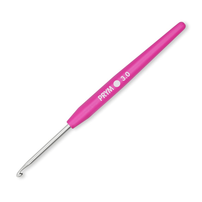 Prym Soft Grip Aluminum Crochet Hook Set, 2-6mm - Image 4