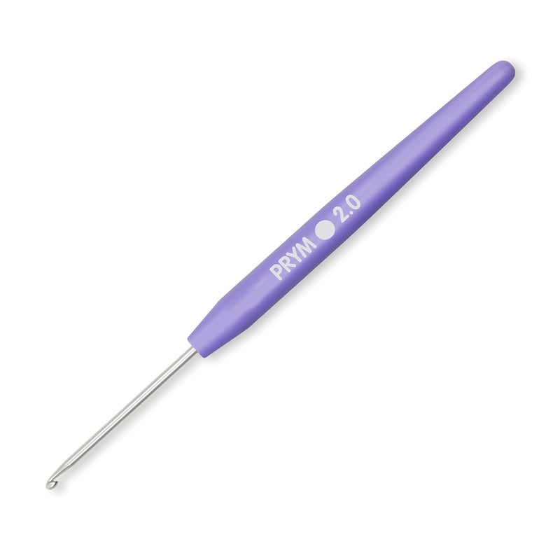 Prym Soft Grip Aluminum Crochet Hook Set, 2-6mm - Image 2