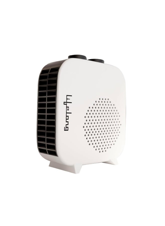 Lifelong Infinia Plus Room Heater for Home, 2000-Watt Blower Heater, ISI Certified Fan Heater, Two-Heat Settings, Adjustable Thermostat , White - Image 1