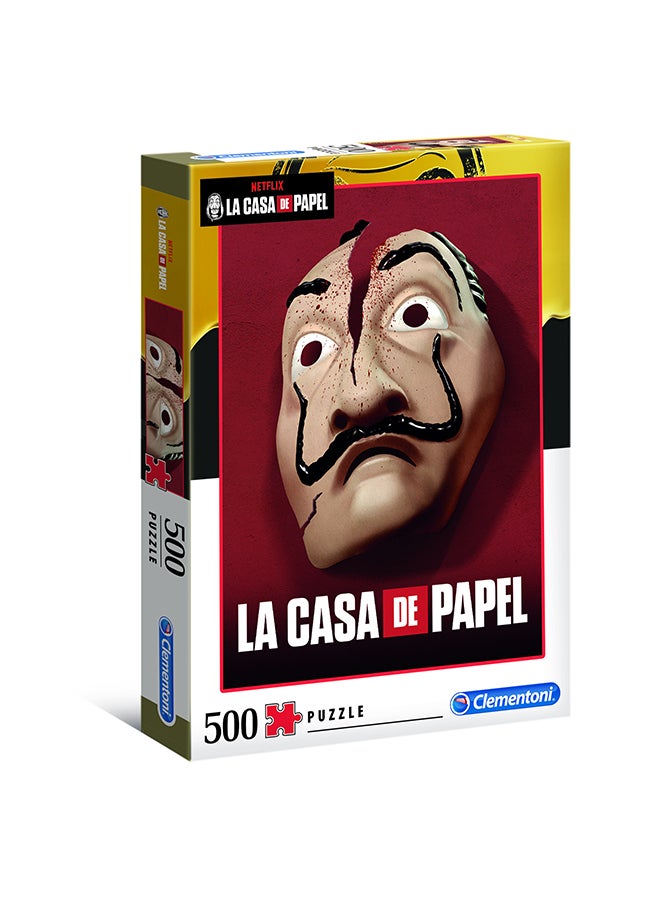 Clementoni Puzzle High Quality Collection La Casa De Papel 500 Pieces - Image 1