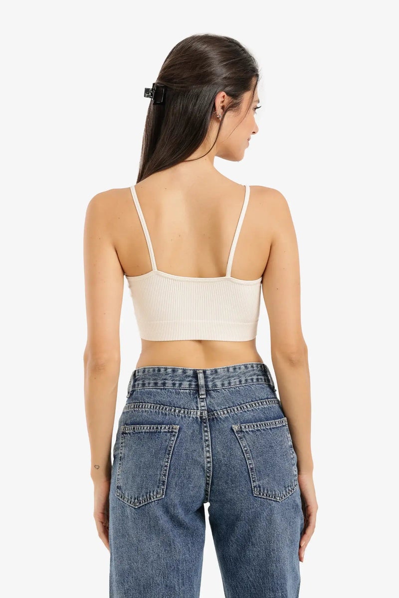 Carina Plunge Round Neck Soft Bra - Image 3
