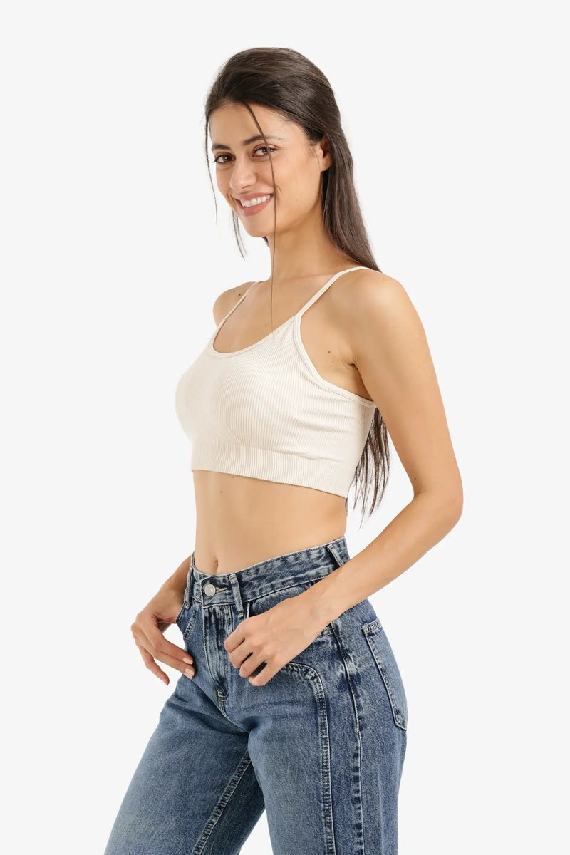 Carina Plunge Round Neck Soft Bra - Image 2