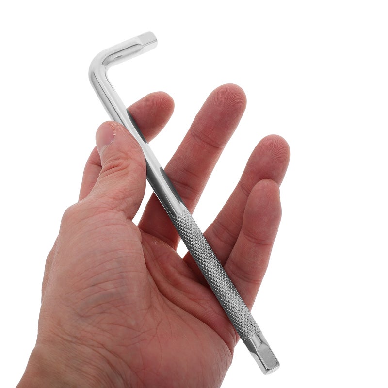 Angle Socket Adapter, L-Shaped Bend Rod for Tight Spaces, Universal Joint Design - Image 4