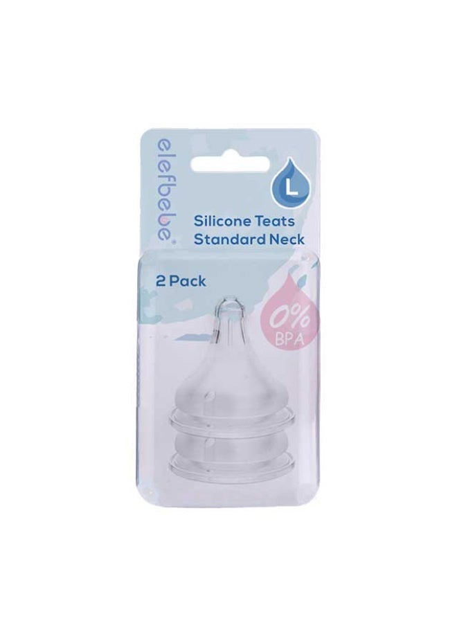 Silicone Teat, Standard Neck -Size L, China