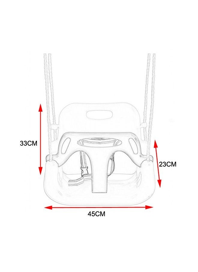 JSAITOYS Kids Swing Seat Infant Toddler Children Secure High Back Swing Seat for Playground Indoor Outdoor  - Image 2