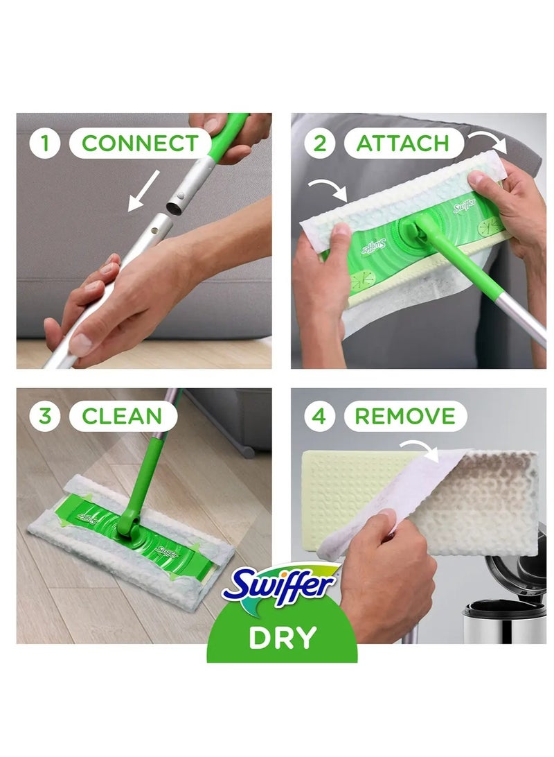 Swiffer 80-Piece Unscented Sweeper Dry Sweeping Cloths With Trap and Lock Technology - Image 5