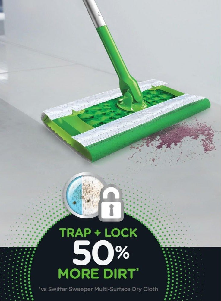 Swiffer 80-Piece Unscented Sweeper Dry Sweeping Cloths With Trap and Lock Technology - Image 3