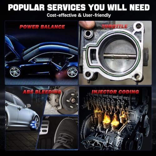 XTOOL IP608 OBD2 Scanner Diagnostic Tool, Full Systems Car Scanner with 30+ Services, Android 10.0, CAN FD Fast Scanner for Car, ABS Bleeding, EPB, SAS, BMS, Throttle Relearn, TPMS Reset, WiFi Update - Image 3