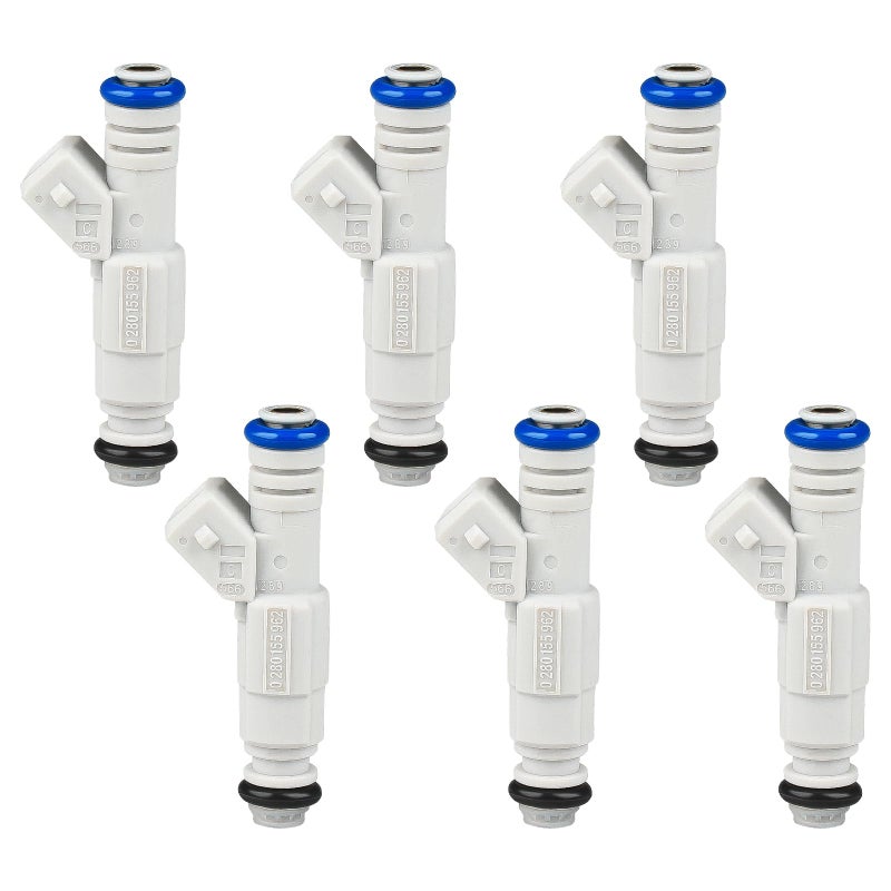 JDMON Fuel Injectors Replacement for Ford Explorer 19992000 Ford Ranger 19982000 Mazda B4000 19982001 Mazda B4000 19982001 0280155962 84212205 - Image 2