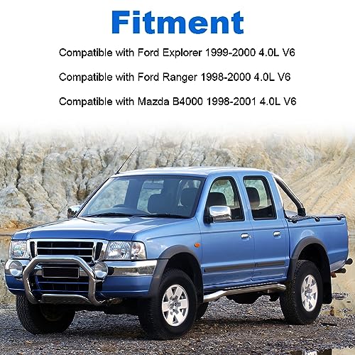 JDMON Fuel Injectors Replacement for Ford Explorer 19992000 Ford Ranger 19982000 Mazda B4000 19982001 Mazda B4000 19982001 0280155962 84212205 - Image 3